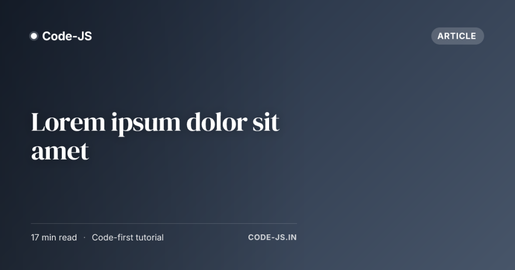 Lorem ipsum dolor sit amet