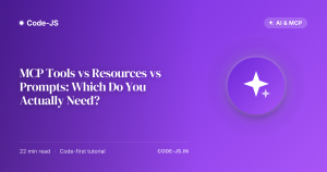 MCP Tools vs Resources vs Prompts: Which Do You Actually Need?