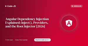 Angular Dependency Injection Explained: inject(), Providers, and the Root Injector [2026]