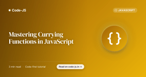 Mastering Currying Functions in JavaScript